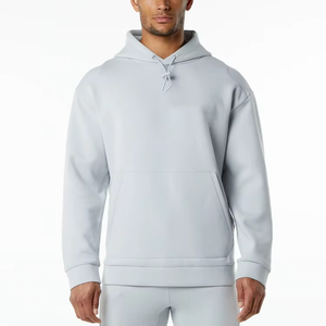 Sudaderas con Capucha para Hombre, Corte Holgado, Tela de Rizo, 100% Algodón, Sudaderas de Otoño, Impresión Puff, Bordado Personalizable - Product Image 1