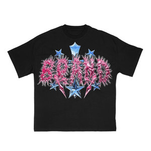 T-shirts personnalisés pour hommes en gros – Coton de haute qualité, tendance, coupe oversize, décontractés – Fabricant de vêtements en gros sur mesure - Product Image 2