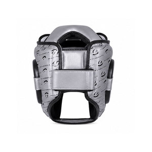 Protector de Cabeza de Cuero Transpirable y Ligero para Boxeo MMA, Diseño Personalizado con Cierre Ajustable para Hombre - Product Image 3