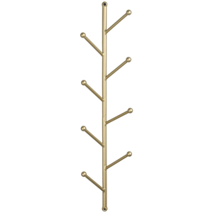 Vertical Wall Mounted Coat Rack Modern Metal Tree Branch Hat <b>Hanger</b> <b>Space</b>-<b>Saving</b> Entryway Organizer with 8 Ball-Tip Hooks for - Product Image 4