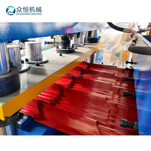 Doppelschichtige Glasierte Fliesen-Formmaschine Dachblech Glasierte Fliesen Rollformmaschine - Product Image 4