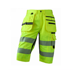 Pantalones Cortos de Trabajo de Mezclilla Resistentes, Diseño 2026, Cintura Media, Estilo Utilitario, Transpirables y Duraderos - Product Image 4