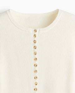 Suéter de Forro Polar Grueso con Cuello Redondo, Transpirable, para Mujer, Ropa para Clima Frío, Jersey Térmico, Camisa para Exteriores - Product Image 3