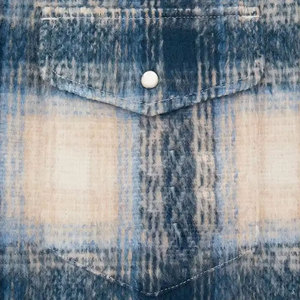 Chemises décontractées en flanelle personnalisées pour hommes et femmes, anti-plis, automne, multicolores, à empiècements, épaules tombantes, streetwear, à carreaux, coupe oversize - Product Image 6