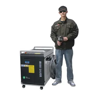 Used for Metals Laser Cleaning Machine Pulse 500W Laser Cleaner Time and Effort Saving