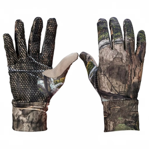 GRACE <b>SIGN</b> GS-HW Winter Outdoor Thickened Waterproof Windproof Unisex Hunting Gloves Camouflage Pattern Fleece Lining Touch - Product Image 1
