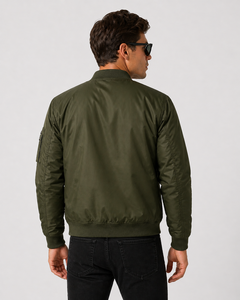 Bomber <b>Jacket</b> Premium windproof fabric meets iconic street style Durable zippers ribbed cuffs and a sleek fit Custom Design logo - Product Image 5