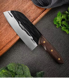 Cuchillo de Cocina Pequeño para Chef, de Acero Inoxidable Forjado con Patrón Martillado, Cuchillo Afilado para Rebanar y Picar, para Damas - Product Image 5