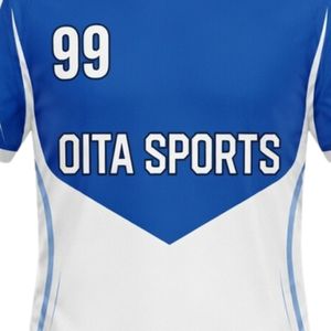 Uniforme de Balonmano Bicolor Azul y Blanco para Hombre, Jersey de Manga Corta, Ropa Deportiva para Equipo, Poliéster, Ropa de Competición y Alto Rendimiento - Product Image 6