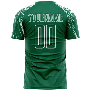 Camisetas de Fútbol Personalizadas de Alta Calidad al por Mayor, Camisetas de Fútbol con Nombre de Equipo Personalizado y Diseño Impreso OEM - Product Image 2