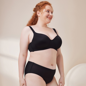 En Stock, Ropa Interior de Tallas Grandes para Mujer, Sujetador Sin Costuras, Sujetador Super Grande, Copa Completa, Sujetador Cómodo de Talla Grande con Copa Grande para Mujer Corpulenta - Product Image 1