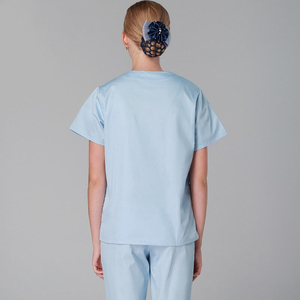 Blouse de travail unisexe légère en tissu, offrant un confort doux, une coupe flexible, des coutures durables et un flux d'air optimal, idéale pour l'hôpital. - Product Image 4