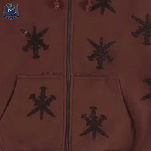 Vente flash : Survêtement personnalisé avec strass à vendre en ligne, vêtements décontractés à la mode, survêtement avec strass pour hommes - Product Image 5