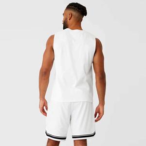 Débardeur Homme Aim Sports en Coton Tricoté Couleur Unie Séchage Rapide Respirant Col Rond Sans Manches Vêtement Décontracté pour la Gym - Product Image 5