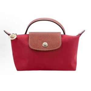 Bolso Tote Mini Plegable de Nylon y Cuero para Mujer, Ligero y Versátil, Tipo Bandolera - Product Image 1