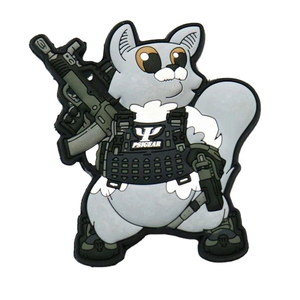Patch en caoutchouc PVC personnalisé, patchs logo en PVC souple, fournisseur OEM en gros pour vêtements, sacs et équipement tactique - Product Image 3