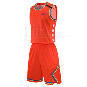 Ensemble d'uniformes de basketball en gros, tailles et couleurs personnalisables, logos et numéros personnalisés - Product Image 2
