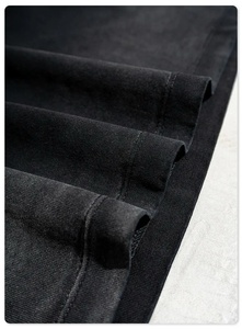 T-shirt oversize délavé pour homme Logo imprimé 100% coton T-shirt grande taille T-shirts grands et grands T-shirt coupe ample - Product Image 3