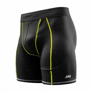 OEM Sublimation Compression Underwear Men Workout Athletic Performance Compression Shorts Sports Underwear for Fitness & Gym - Product Image 3