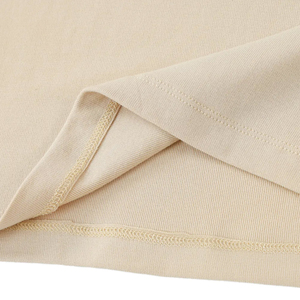 Camiseta Básica Premium de Algodón con Cuello Alto y Manga Larga para Hombre, Lavado Ácido, Lisa, con Logotipo Personalizado, Proveedor al por Mayor - Product Image 5