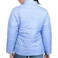 Manteau d'hiver 2027, veste matelassée isolante de qualité supérieure, couleur unie, col montant, vêtements d'hiver décontractés, OEM