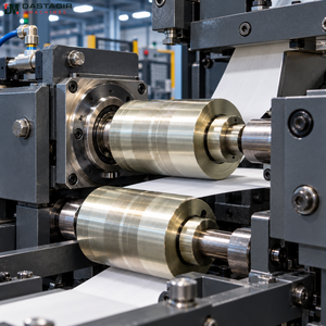 Rouleaux d'alimentation métalliques personnalisés pour machines à cigarettes |   Cylindres usinés avec précision et alésage pour applications industrielles OEM - Product Image 3