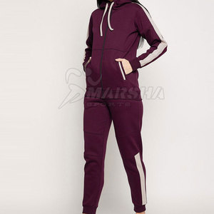 บริการ OEM ชุดวอร์มผู้หญิงขายดี ราคาขายส่ง รับทำโลโก้ตามสั่ง ชุดวอร์มผู้หญิงสำหรับขาย - Product Image 3