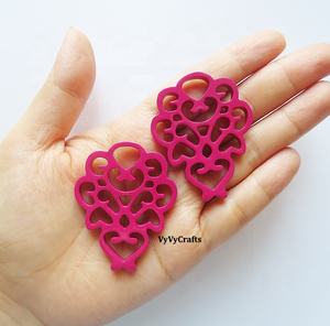 แฟชั่นบัฟฟาโลฮอร์นต่างหูเครื่องประดับ VE320A - Product Image 1