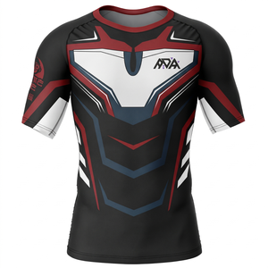 Wholesale Girls Rash Guard Short Sleeve <b>Swim</b> <b>Shirt</b> UPF 50 Sun Protection Quick Dry Stretch Fabric Swimming Beach Pool Sportswear - Product Image 2