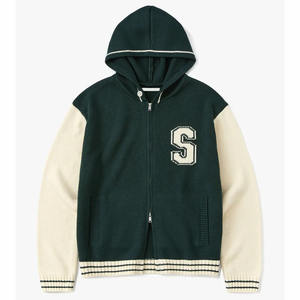 Sweats à capuche unisexes zippés de haute qualité, basiques en coton mélangé, avec impression en relief, style streetwear respirant pour hommes - Product Image 6