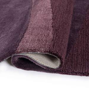 Tapis en laine fait main en Inde, touffeté, doux au toucher et de couleur unie, de forme rectangulaire, pour la décoration des sols. - Product Image 3