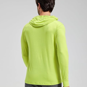 New Arrival Custom High-Performance Fishing Men Hoodie Quick-Dry Eco-Friendly Fleece Zipper-Up <b>Sun</b>-Proof Fabric Heat Transfer - Product Image 6