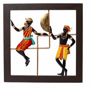 Custom Carved Metal Wooden <b>Frame</b> Silver Plated Decorative <b>Wall</b> Panel Christmas Gift Art Decor - Product Image 4