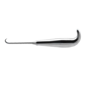 Premium Dingman Curved Bone <b>Hook</b> 19cm Stainless Steel Sharp Orthopedic Bone <b>Hook</b> Retractor for Maxillofacial & <b>Plastic</b> Surgery - Product Image 3