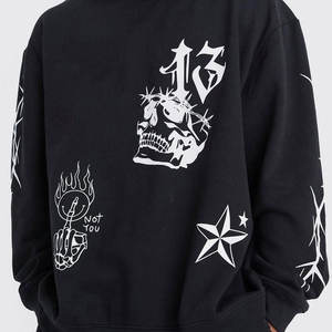 Conjunto Deportivo Unisex Personalizado con Logotipo, Forrado, 100% Algodón, Grueso, de Alta Calidad, Estampado Invernal, Corte Regular - Product Image 5