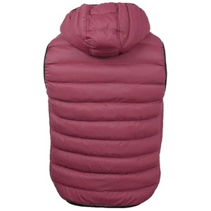 Hooded <b>Lightweight</b> Winter Puffer Vest Polyester Quilted Breathable Zip-Up Custom Wholesale Supplier - Product Image 4