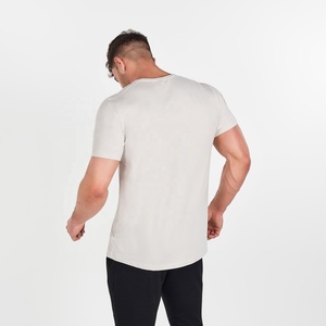 Camiseta Personalizada al por Mayor para Hombre con Logotipo Frontal, Corte Regular, Largo Regular, Ecológica, de Secado Rápido, Antiarrugas y con Dobladillo Curvo - Product Image 2