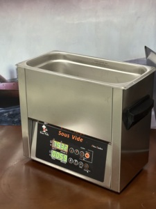 Vibración ultrasónica, calentamiento uniforme del tanque, mejor sabor, tiernizado, cuerpo completo de acero inoxidable, uso duradero, olla Sous Vide de 6L. - Product Image 2