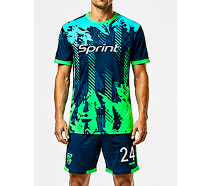 Conjunto de Camiseta de Fútbol Retro, Uniforme de Fútbol Personalizado, Impresión Personalizada, Tejido Transpirable de Secado Rápido, Spandex/Poliéster, Fútbol de Club - Product Image 2