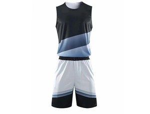 High Quality Custom Breathable Basketball Uniform for Men with Name & Number Professional Team Uniform Sets - Product Image 1