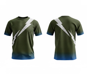 Custom Fitness Sublimation Breathable Short T-Shirt Performance Sportswear | <b>Men</b> Women Adults Sizes | Lightweight Quick Dry - Product Image 6