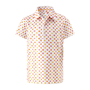 Camisetas de Polo de Golf Juveniles Cómodas, Tejido Transpirable para Entrenamientos Deportivos y Uso Diario - Product Image 1