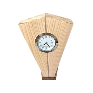Horloge de bureau miniature créative en bois, horloge décorative de table, accessoires de décoration pour la maison, article cadeau en bois, directement de l'usine - Product Image 5