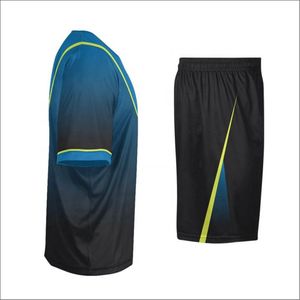 Ensemble de maillots de football personnalisés pour hommes, uniforme de football imprimé par sublimation, short d'entraînement à séchage rapide, chaussettes et gilet pour l'été - Product Image 3