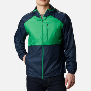 Custom Logo Waterproof Rain <b>Jacket</b> Breathable Lightweight Quick-Dry Nylon windbreak Outdoor Sports Running <b>Jacket</b> for <b>Men</b> - Product Image 2