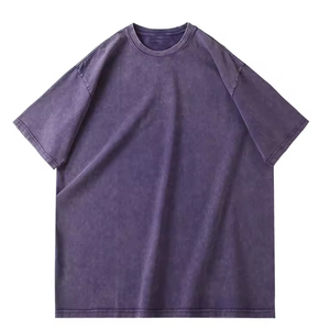 Summer Mens Custom Oversized <b>t</b> <b>Shirt</b> Heavyweight Cotton Blank Acid Wash <b>shirts</b> Custom <b>Vintage</b> <b>T</b>-<b>Shirts</b> - Product Image 6