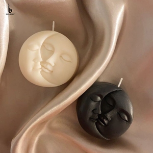 Vela decorativa perfumada con aroma a sol y luna de calidad premium disponible a precio de mayorista de fabricante indio. - Product Image 6