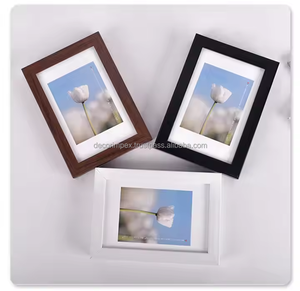 Cadre photo mural en bois Cadre photo carré décoratif Baroque sculpté pour cadre mural fabriqué à la main - Product Image 3