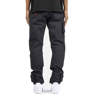 Pantalones Cargo para Hombre, Diseño Resistente para Exteriores, Tela de Fácil Cuidado, Múltiples Bolsillos Funcionales, Apariencia Elegante - Product Image 4