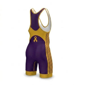 Traje de Lucha Libre Unisex para Hombre y Mujer, Uniforme de Equipo, Tela Elástica de Poliéster y Spandex, Logotipo Personalizado, Pedido de Equipo - Product Image 6